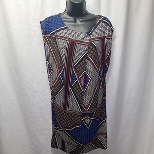 Worthington patterned dress size small